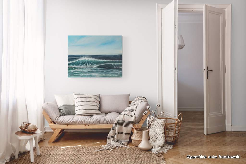 Meeresgemälde Smaradg Gemälde online kaufen von Anke Franikowski