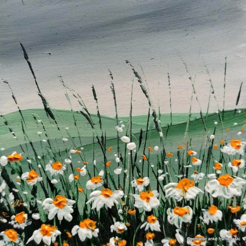 Gemälde Blumenwiese kaufen, Anke Franikowski