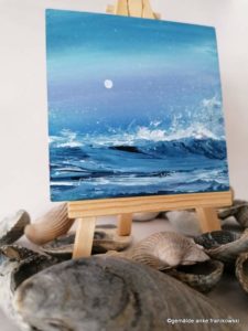 Acrylbild einer Meereslandschaft kaufen von Anke Franikowski